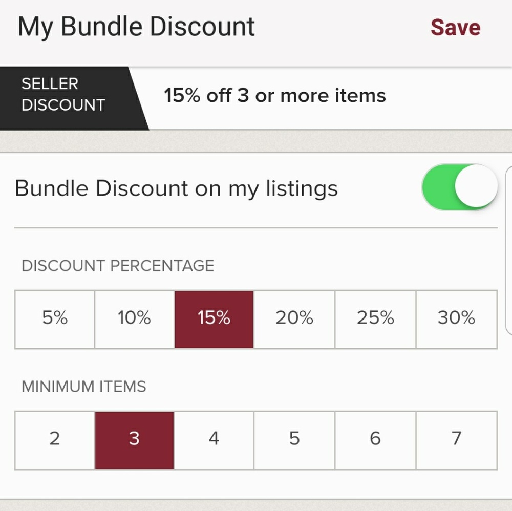 Bundle and save